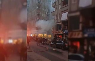 Diyarbakır’da korkutan yangın, restoran kül oldu