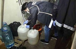 Diyarbakır’da sahte içki imalathanesine baskın,...
