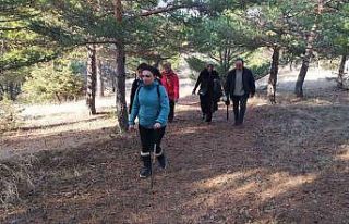 Doğa turizmini canlandırmak için yürüdüler