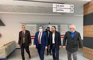 Doğanşehir Devlet Hastanesi’nin yeni hizmet binası...