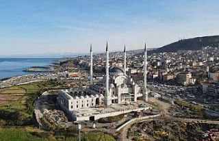 Doğu Karadeniz’in en büyük cami ve külliyesi...