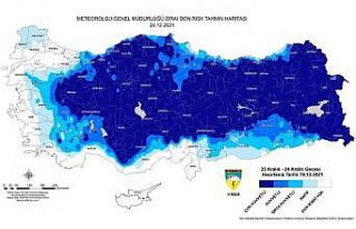 Düzce için zirai don uyarısı