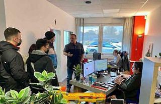 Düzceli öğrenciler Almaya’da staja girdi