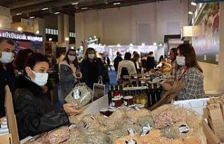 Düzce’nin ürünlerine turizm fuarında yoğun...