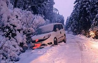 Düzce’nin yüksek kesimlerinde kar kalınlığı...