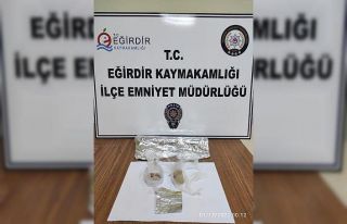 Eğirdir’de durdurulan araçta eroin ele geçirildi