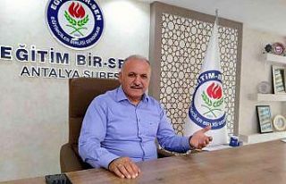 Eğitim Bir Sen Antalya Şube Başkanı Miran: “Öğrenci...