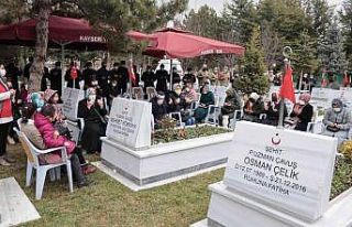 El Bab şehitleri mezarları başında anıldı