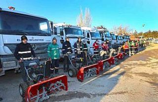 Elazığ Belediyesi kışa hazır