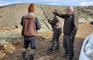 Elazığ’da av koruma ve kontrol faaliyetleri sürüyor