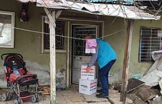 Elazığ’da bin aileye kışlık kıyafet ve gıda...