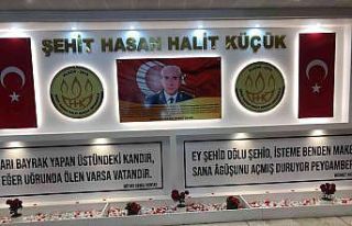 Elazığ’da şehidin adını taşıyan okulda, şehit...