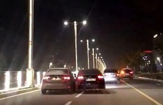 Elazığ’daki kaza kameralara yansıdı