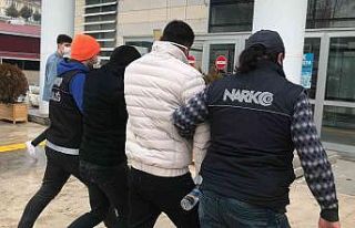 Elazığ’daki uyuşturucu operasyonunda 2 tutuklama