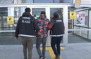 Elazığ’daki uyuşturucuya operasyonda 1 tutuklama