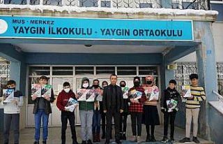 Elazığ’dan Muş’a kitap desteği
