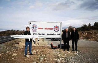 Emet-Hisarcık Orta Ölçekli Sanayi için harita...