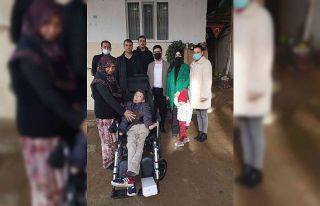 Emin’e en anlamlı yeni yıl hediyesi