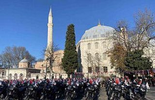 Emniyet Genel Müdürlüğü’ne 215 motosiklet tahsis...