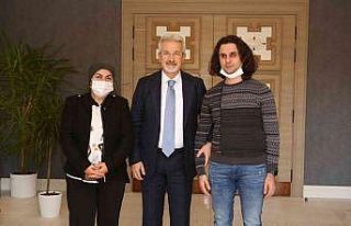 Engelli hakları çalışma grubundan Başkan Erdem’e...