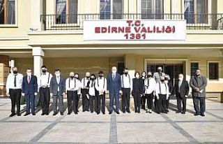 Engelli vatandaşlardan Vali Canalp’a ziyaret