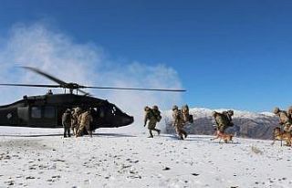 Eren Kış-11 Operasyonu’nda sığınak ve mühimmat...