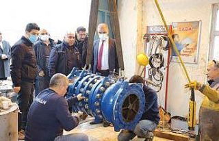 Ergani Pompa İstasyonu’nda yenileme ve bakım çalışması...