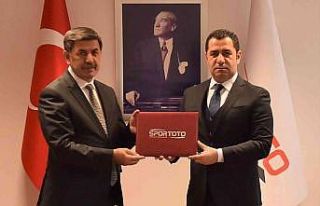 Erzincan Belediyesi Spor Toto Teşkilatı ile protokol...