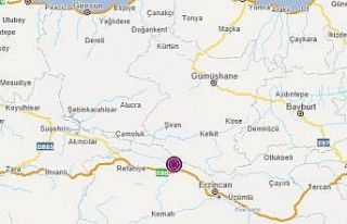 Erzincan Refahiye’de 3.5 büyüklüğünde deprem