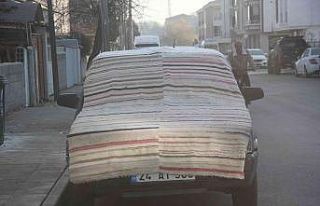 Erzincan’da kırağı ve buzlanmaya karşı battaniye...