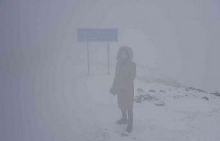 Erzincan’ın yüksek kesimlerinde kar ve tipi