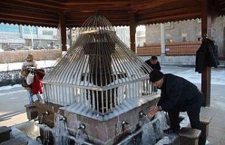 Erzurum eksi 16’yı gördü şadırvanlar adeta...