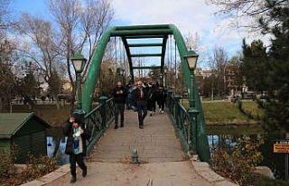 Eskişehir’de aralık ayında bahar havası yaşanıyor