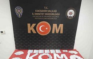 Eskişehir’de düzenlenen sahte para operasyonunda...