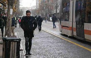 Eskişehir’de hava sıcaklığı sıfırın altına...