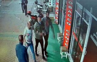 Esnafın yakalayıp elektrik kablosuyla bağladığı...