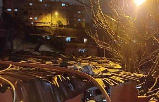 Eyüpsultan’da gecekondu kül oldu