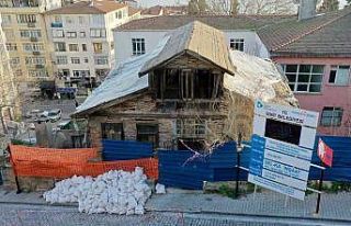 Ferdane Hanım Konağı’nda restorasyon çalışmaları...