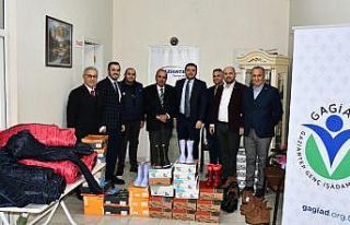 GAGİAD’dan öğrencilere mont ve bot desteği