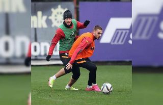 Galatasaray, Başakşehir maçı hazırlıklarını...