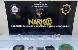 Gaziantep’te uyuşturucu operasyonu: 21 kişi tutuklandı