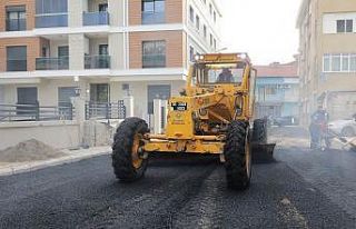 Gaziemir’de 2021 yılında 2 bin 500 ton asfalt...