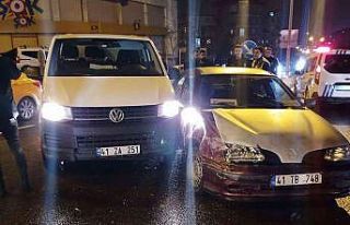 Gebzeli gazeteci kaza geçirdi, hastanelik oldu