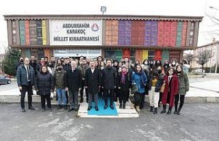 Geleceğin kütüphanecilerinden Sincan Millet Kıraathanelerine...