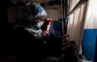 Geleneksel yöntemlerle dokunan halılarda hedef ihracat