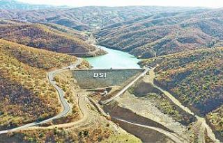 Genç Çaytepe Göleti 750 dekar tarım arazisini...