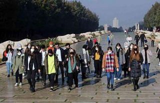 Gençler Çankaya’da kültür gezisinin keyfini...