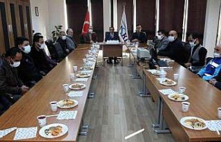 Genel Müdür Kaplan engelli personelle bir araya...