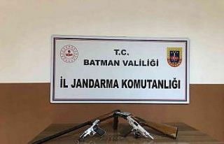Gercüş’te silah kaçakçılığı operasyonu