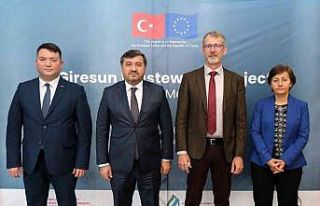 Giresun’da atık su arıtma tesisinin yapımına...